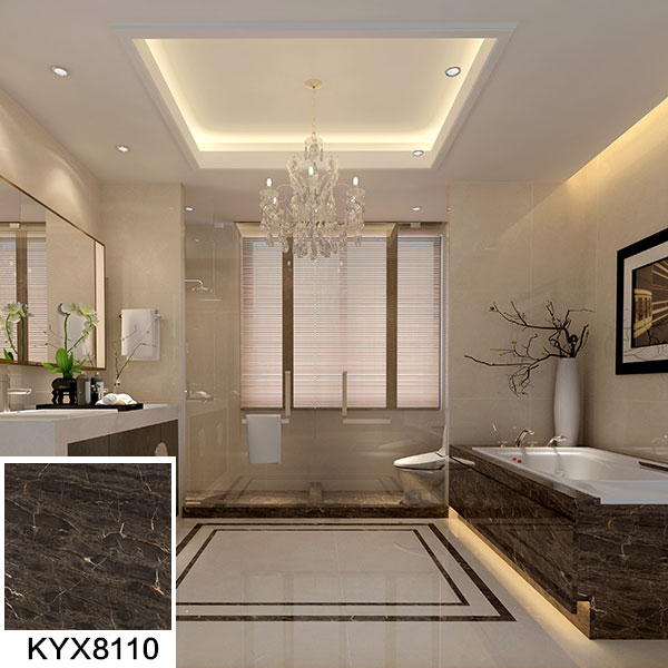 金艾陶大理石瓷磚:金線深灰 KYX8110瓷磚